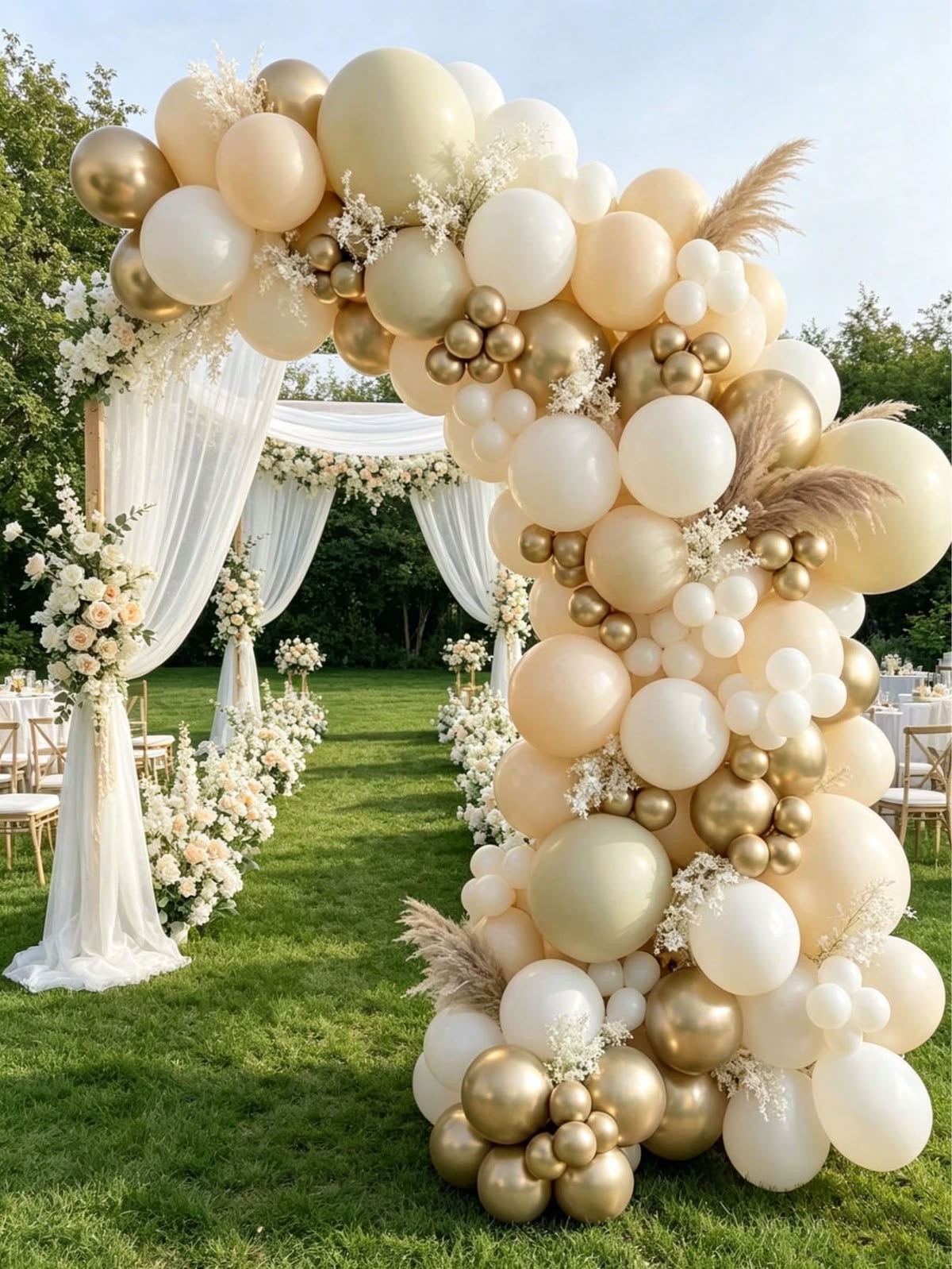Signature balloon installation